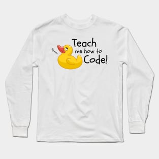 Rubber Duck Programming - 3 Long Sleeve T-Shirt